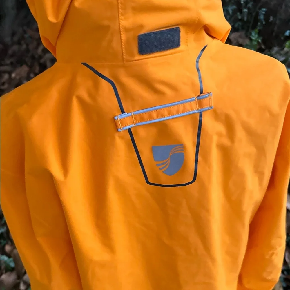 Helly Hansen seabourn men’s Size XL Orange , polar shield Performance Jacket - Picture 8 of 15